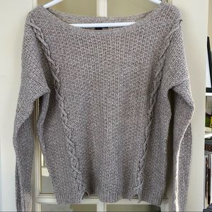 AE Sweater w/ Lace Up Detailing